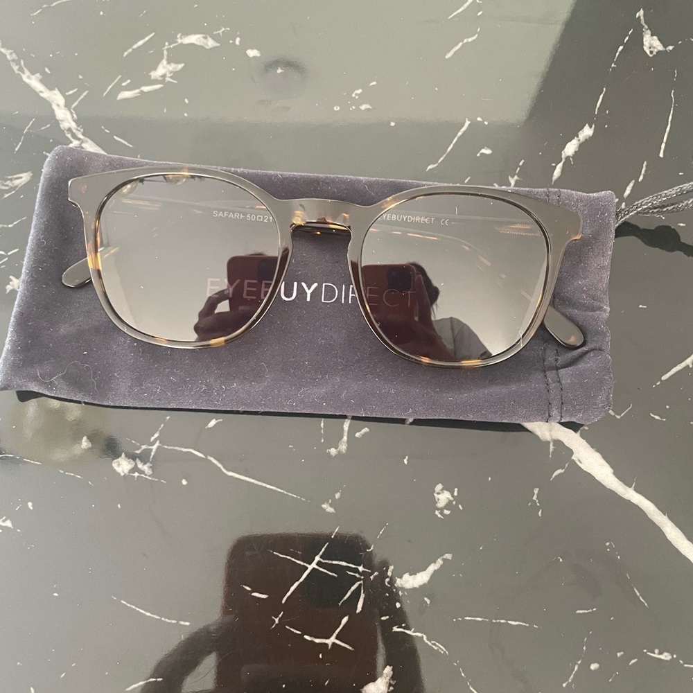 Eye buy direct dark brown tortoise shell sunglasss